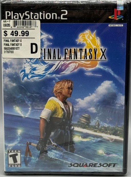 Final Fantasy X 10 Sony PlayStation 2 PS2 Sealed New Authentic SquareSoft
